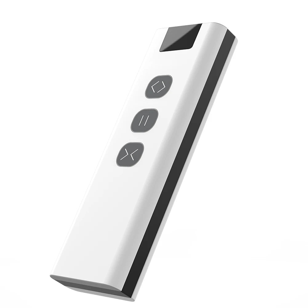 module rideau motorisé intelligent télécommande rf433 application smartphone contrôle vocal programmation
