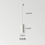 Suspension lumineuse moderne rayées blanche bleu marine noir led minimaliste chambre salon