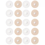 pinces antidérapantes fixatrices couvre lit blanc beige rayures modernes boucles 10 paires