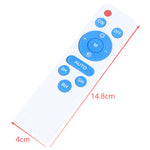 télécommande sans fil éclairage led lampes solaires projecteurs blanc bleu rouge moderne