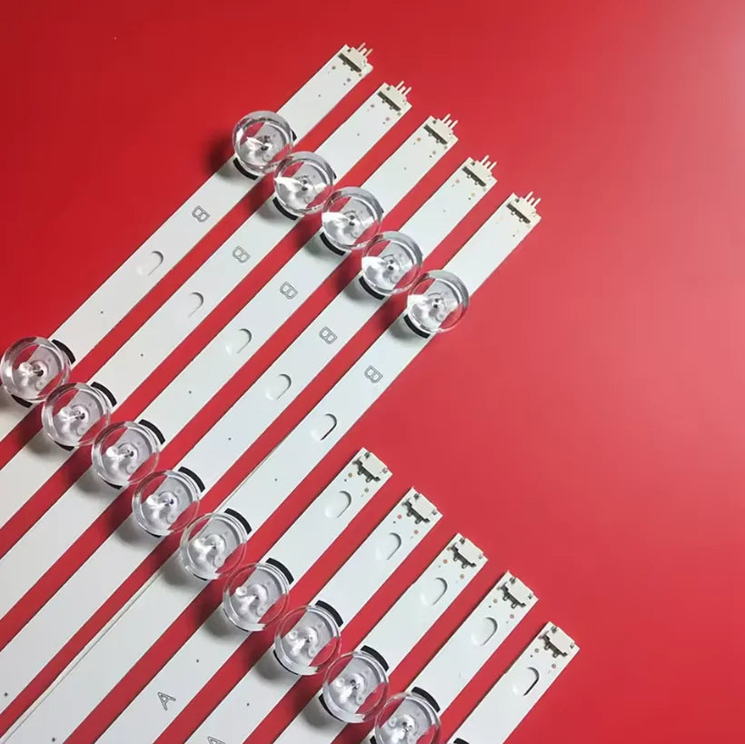 bande led rétro éclairage blanc connecteurs électriques modernes 975mm 6v