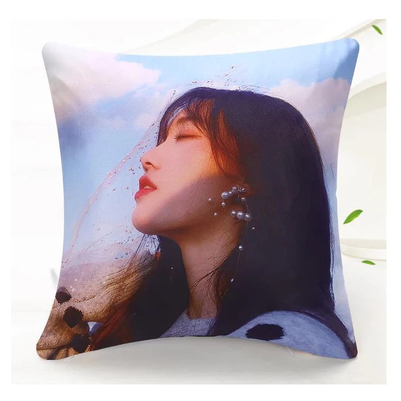 coussin personnalisable carré blanc imprimé animaux motifs floraux simples complexes urbains graphiques lavable