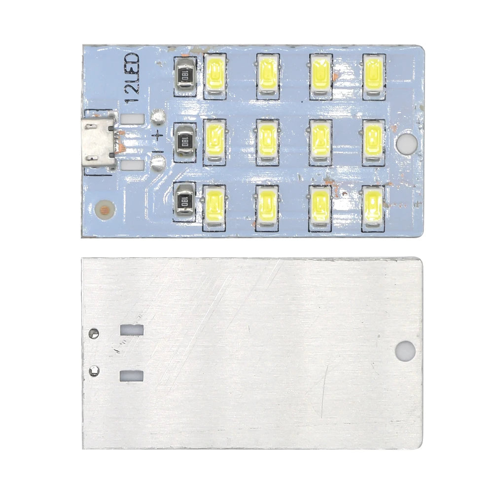Module LED Blanc 5V 430mA 12 16 20 Pièces Moderne Mat Opacité Connecteur Diodes