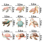 décoration gâteau tortue souriante motif animal bébé anniversaire fêtes enfant félicitations occasionnels carton rose