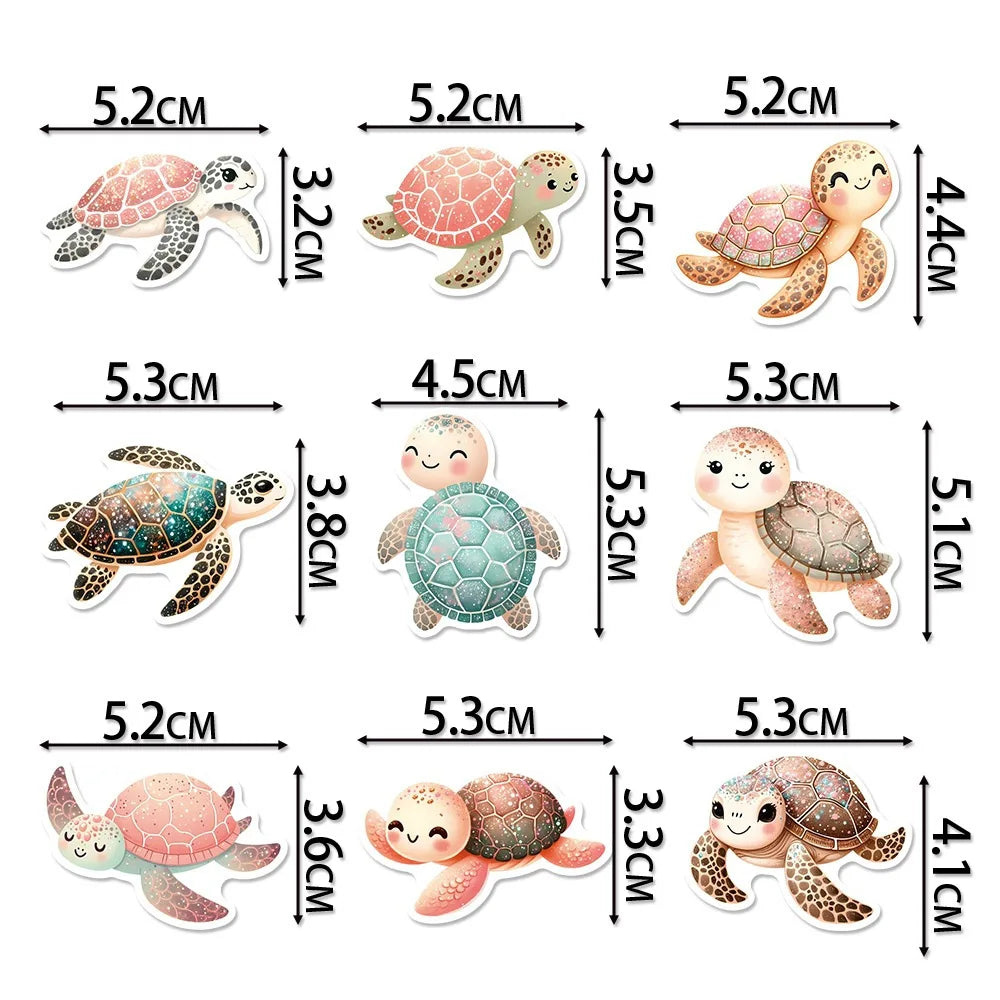 décoration gâteau tortue souriante motif animal bébé anniversaire fêtes enfant félicitations occasionnels carton rose