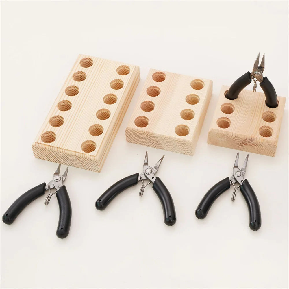 porte outils bois naturel simple pinces outils bricolage maison rustic