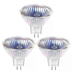 ampoules halogènes mr16 12v 10w 35w 50w blanc chaud base gu5.3 rayures internes classiqueintérieurprofessionnel