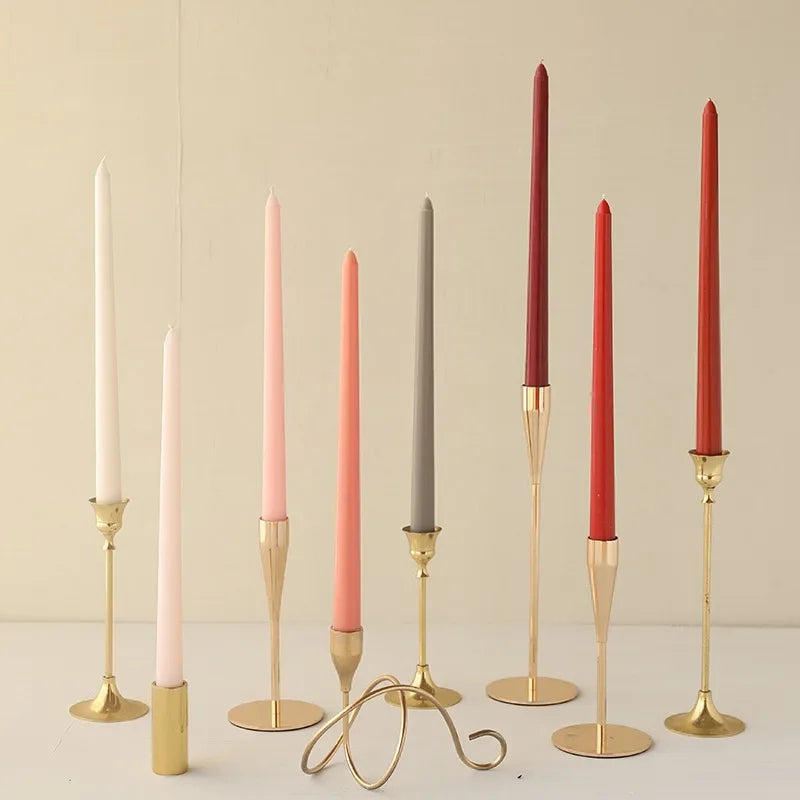 bougies mariage rouge orange gris vert bleu rose marron beige violet blanc moderne