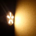 projecteur led 12v 12 15 leds gu4 warm neutral white moderne transparent