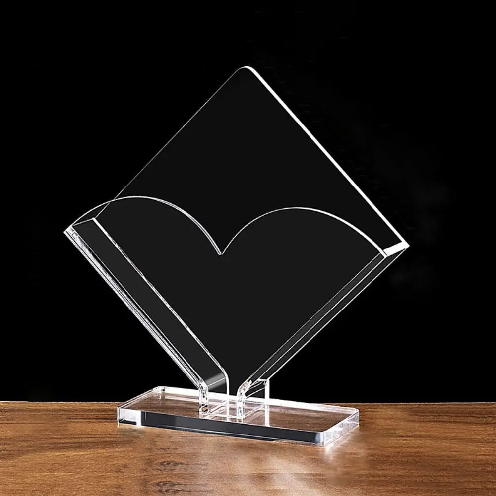 porte serviettes moderne transparent imprimé arbres flamants clips serviettes restaurant
