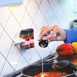 Support de rangement mural modulable pour petites cuisines