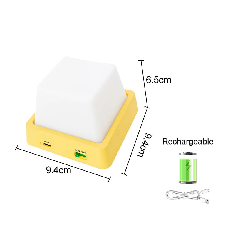 lampe tactile rechargeable led jaune blanc moderne bouton luminosite temperature couleur port usb