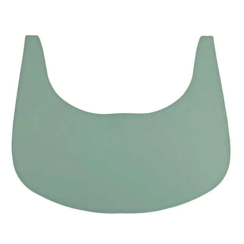 tapis silicone antidérapant protection table enfant vert beige rose bleuclair jaune gris moderne pratique