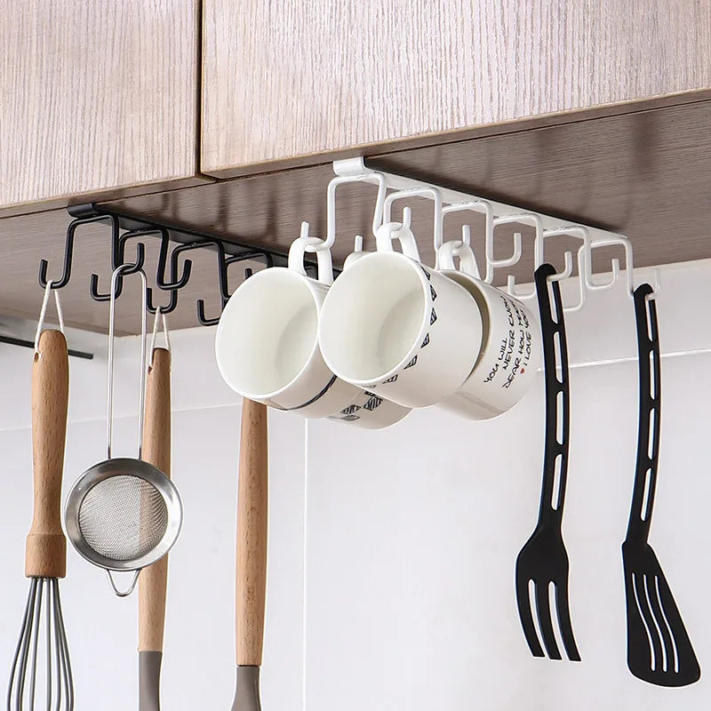 porte couverts porte verres noir blanc moderne clips serviettes flocons neige rangement cuisine multifonctionnels
