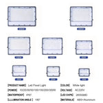 projecteur led moderne imperméable ip66 10w 20w 30w 50w 100w 150w 200w 300w blanc