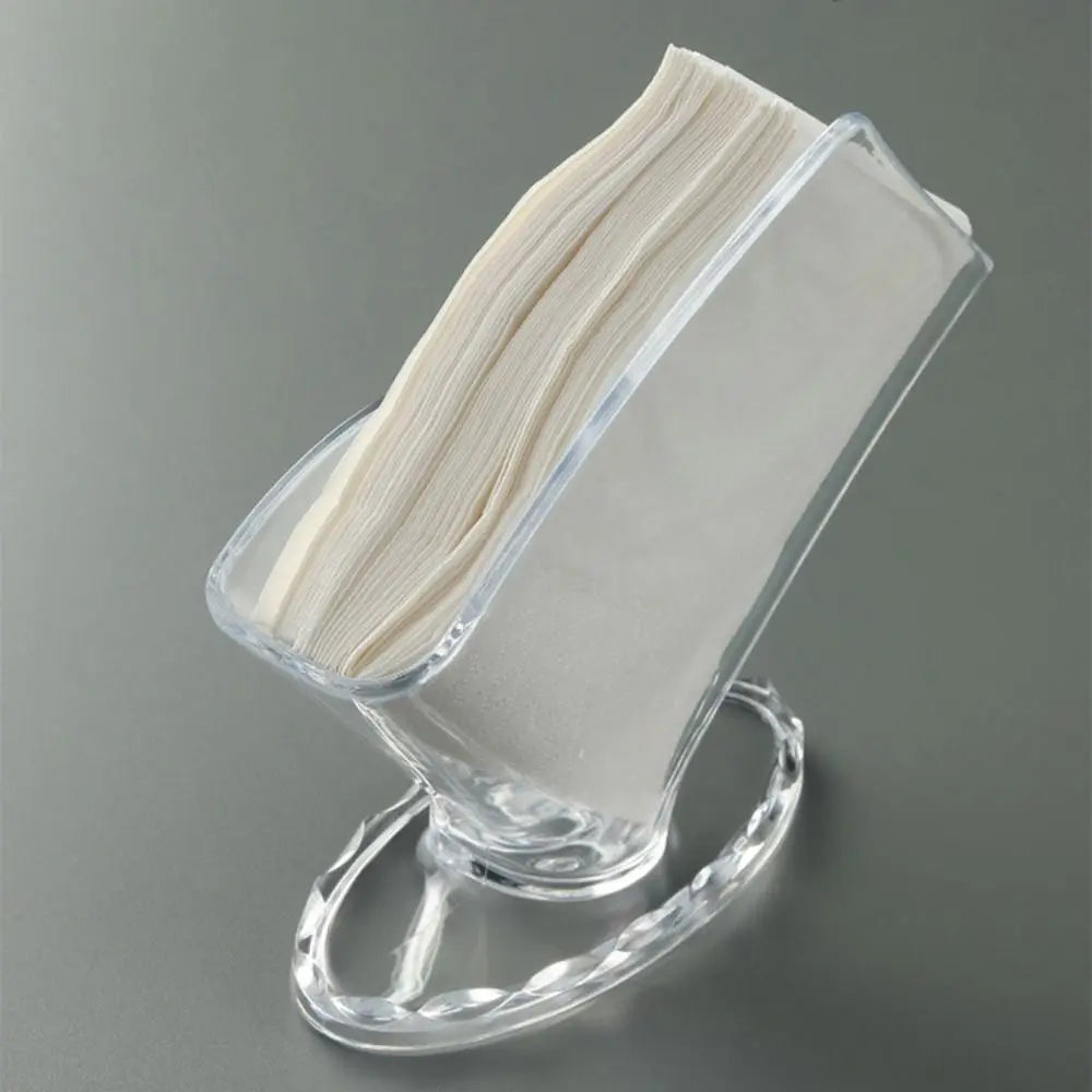 support serviettes transparent moderne boîte papier restaurant bureauôtel gobelet plastique