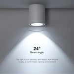 Spot LED Blanc Noir Surface Monté 85 265V 249 2000 Lumens Moderne