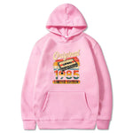 Sweat-shirt a capuche gris decoration interieur style hip hop