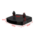 supports barres centrales noirs adhésifs lit moderne plastique plat lisse remplacement pièces cadre