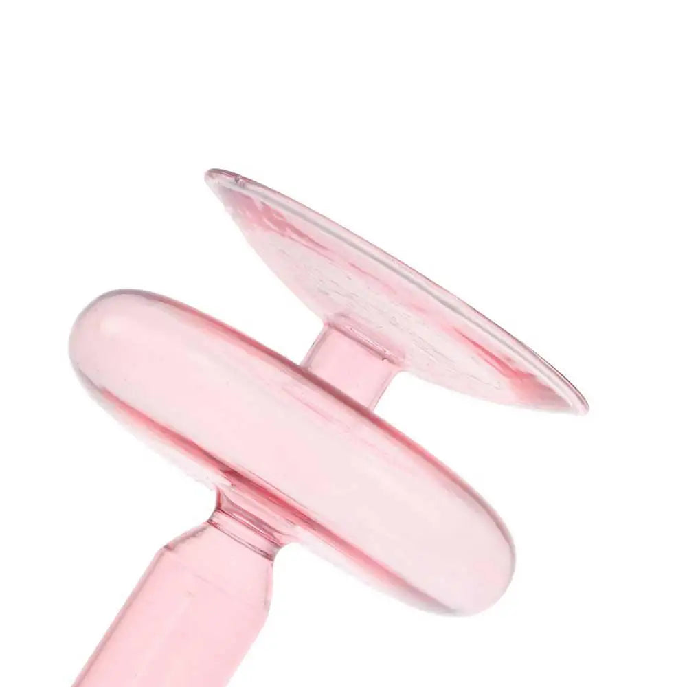 supports bougies rose transparent moderne minimaliste sans motif décoration intérieure chandelles mariage tables