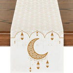 table table islamique motifs fleurs orientaux decor mariage fete Ramadan Aïd Moubarak
