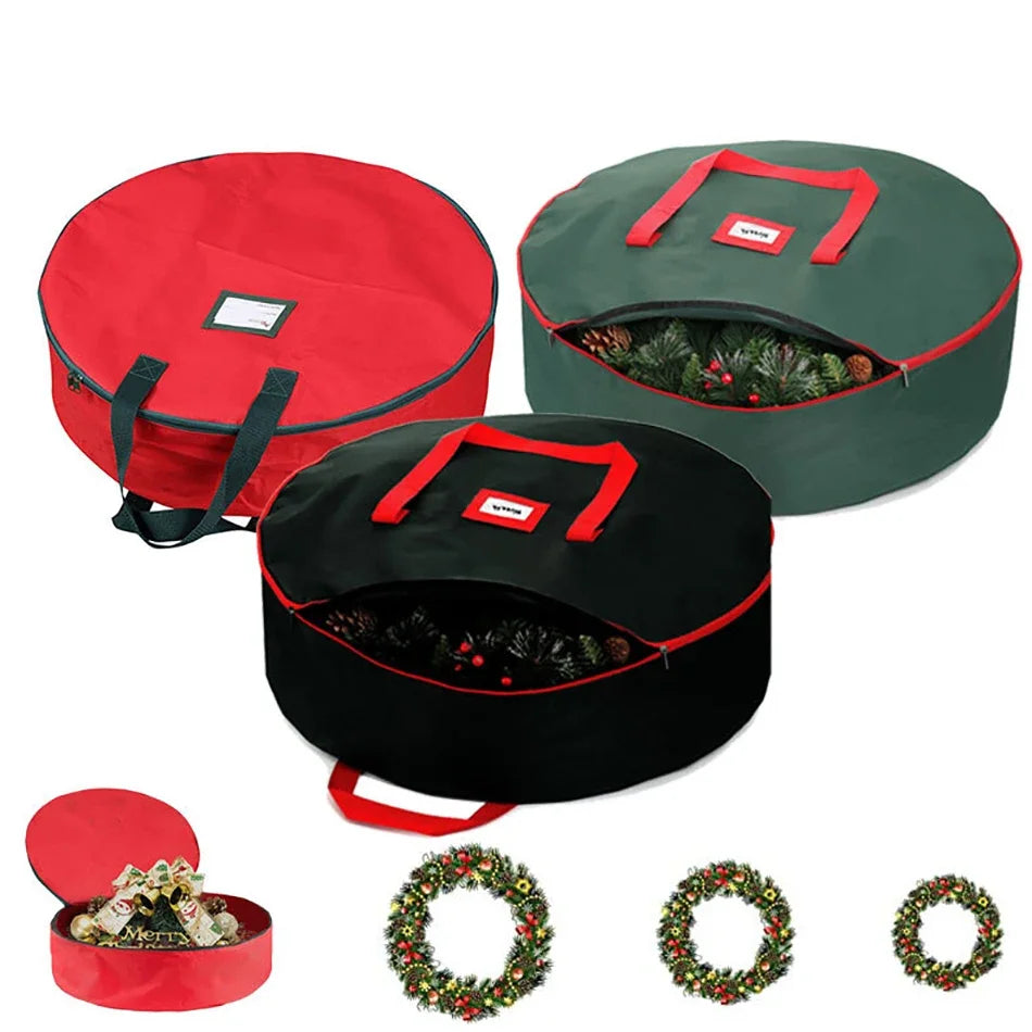 Sac de rangement pour sapin de Noël kaki foncé