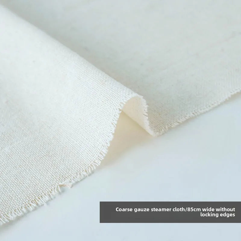 serviettes lingettes toile fine tissu respirant polyester beige clair blanc classique