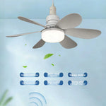 ventilateur lumière led 30w 40w blanc moderne télécommande éclairage salon