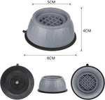 supports antidérapants caoutchouc adhésifs anti vibration gris noir texturés nid d'abeille utilitaires