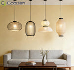 suspension lumineuse moderne blanc rayures horizontales opacité 25w 90260v 2000lm