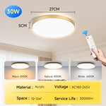 lampe led inteligente blanc moderne télécommande flux 249 2000w certifiée rohs ccc