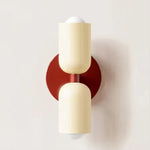 applique murale moderne led vert rouge beige noir éclairage quotidien minimaliste fixée mur