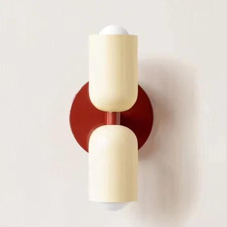 applique murale moderne led vert rouge beige noir éclairage quotidien minimaliste fixée mur