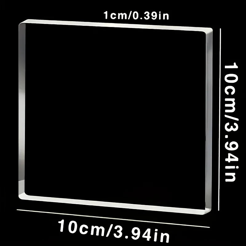 cadre photo moderne transparent photo imprimée couple famille adhésif 10cm 10cm