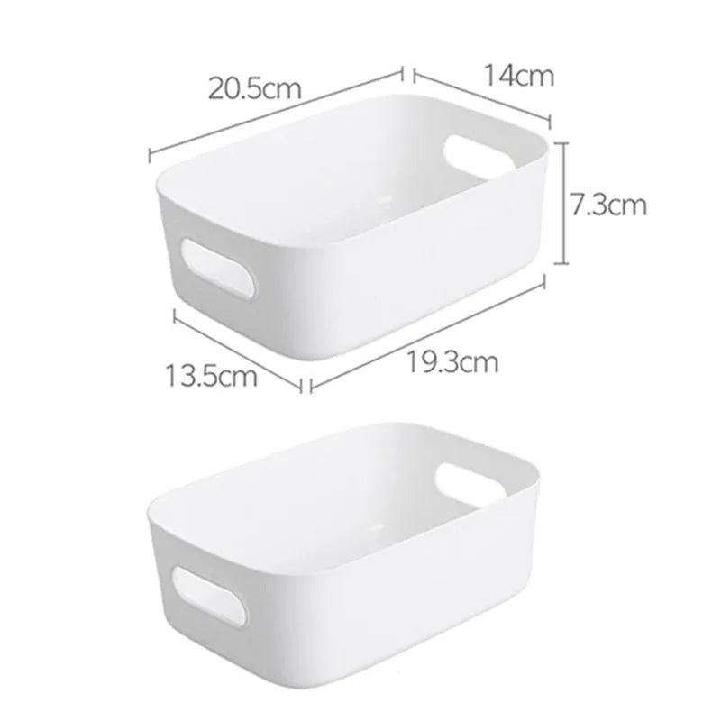 boîtes rangement blanc beige modernes empilables minimalistes bureaux placards multifonctions papier stylos cosmétiques serviettes