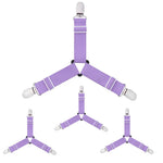 attache élastique lit clips métalliques tissu uni polyester coton moderne bleu noir blanc qualité