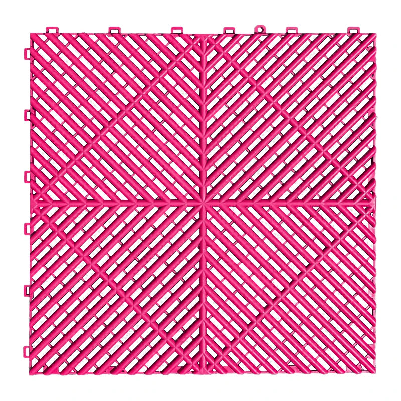 tapis sol antidérapant carreaux géométriques moderne gris noir rouge jaune bleu