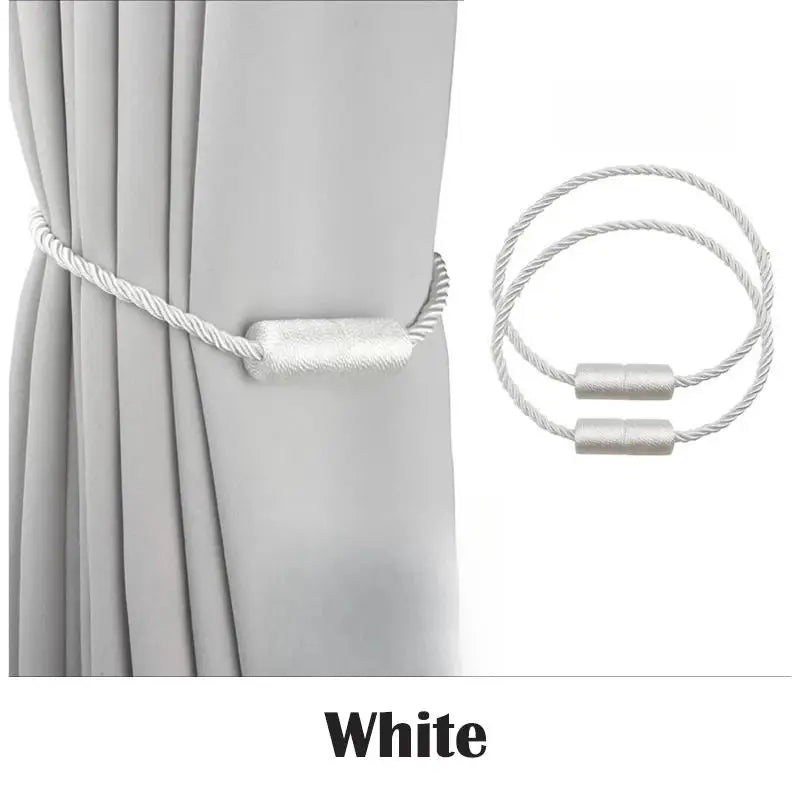 boucles rideau magnétiques or vis torsadées corde moderne fixations accessoires fenêtresextérieur