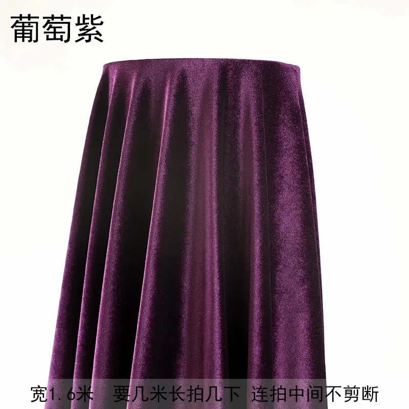 tissu velours polyester uni opaque moderne vert foncé vert clair noir rouge blanc resistant