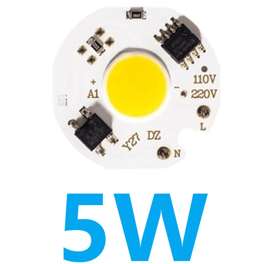 ampoule led chip cob 10w 20w 30w 50w blanc blanc chaud moderne facile poser