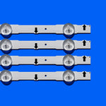 bande lumineuse led connecteur doré plaque fixation blanc moderne télévision