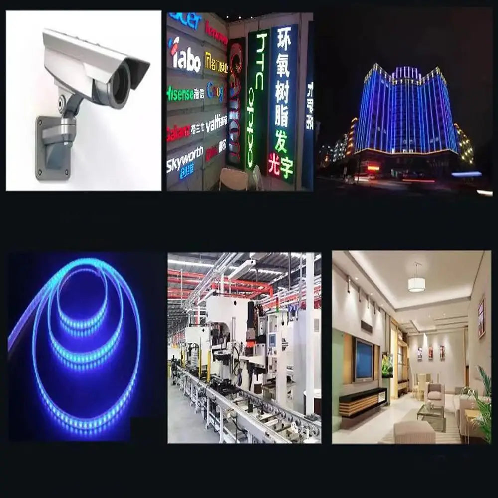 alimentation led 12v 24v 18w 36w 48w câbles blanc moderne sans fixation