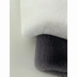 coussin lit fourrure bleu clair rose blanc moderne antidérapant fibre coton tissu éponge