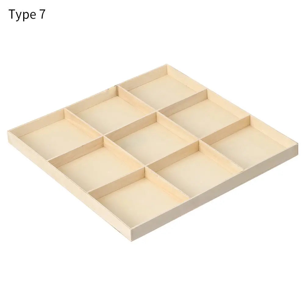 boîtes rangement modulaires bois naturel compartiments modernes accessoires bijoux décorations noël lettres bois