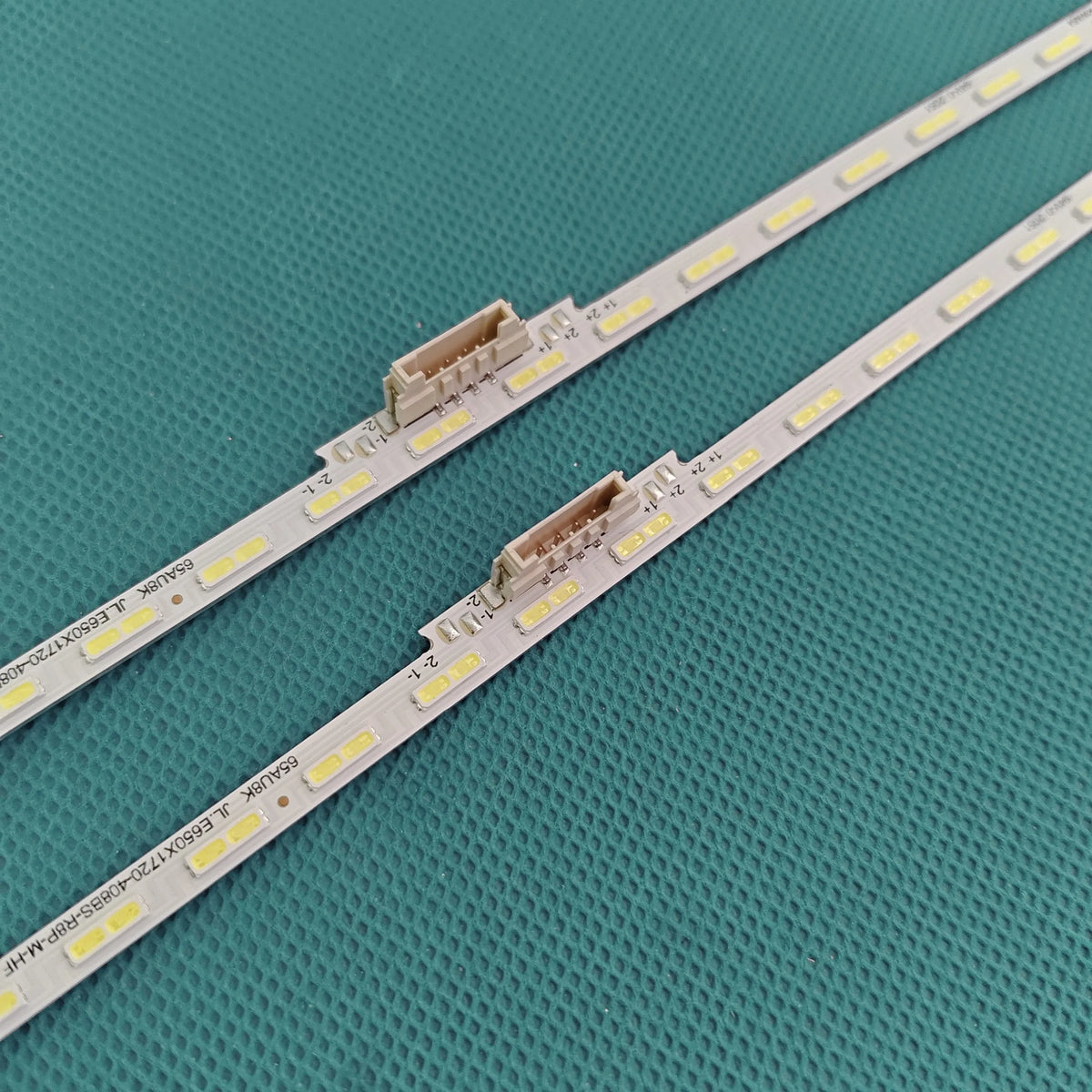 ruban led blanc moderne adhésif 64led 710mm connecteurs