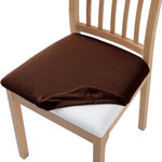 housses siège chaise jacquard extensible moderne gris marron noir lavables accueil minimaliste