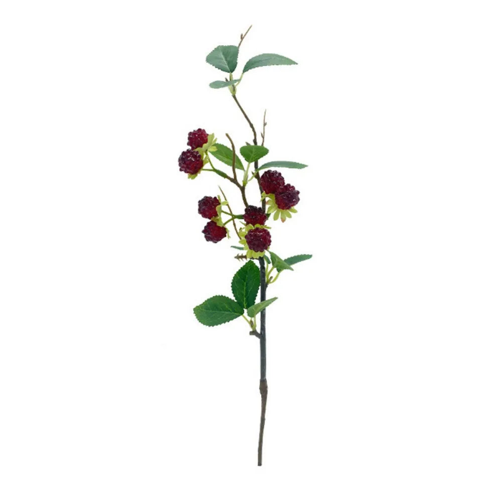 décoration intérieure bouquets branches baies rouges feuilles vertes artificielles naturelles occasion fête maison