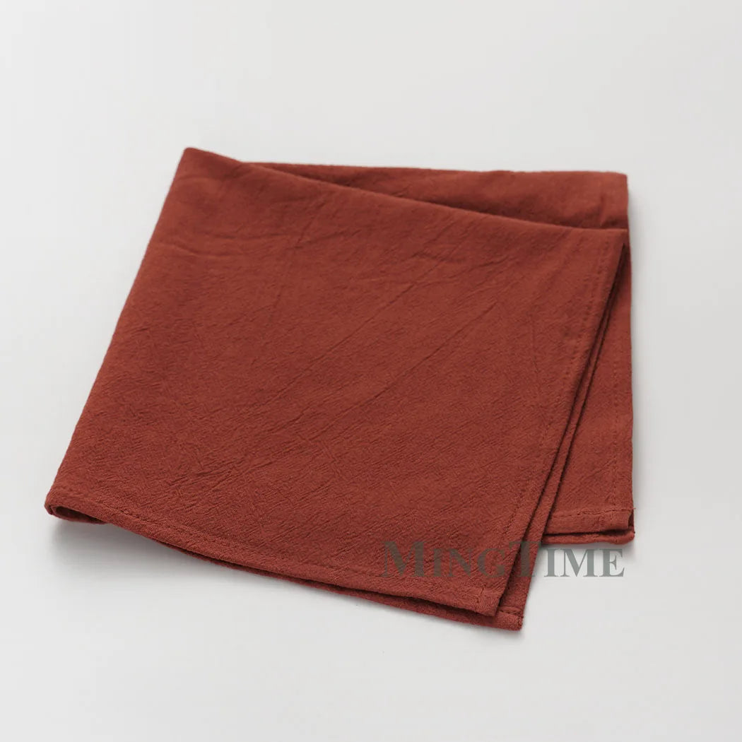 serviettes coton rose pâle classique 40x40cm réutilisables table maison party