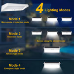 lampe solaire moderne blanc ip65 led rechargeable pIR sensor interrupteur adhésifextérieur