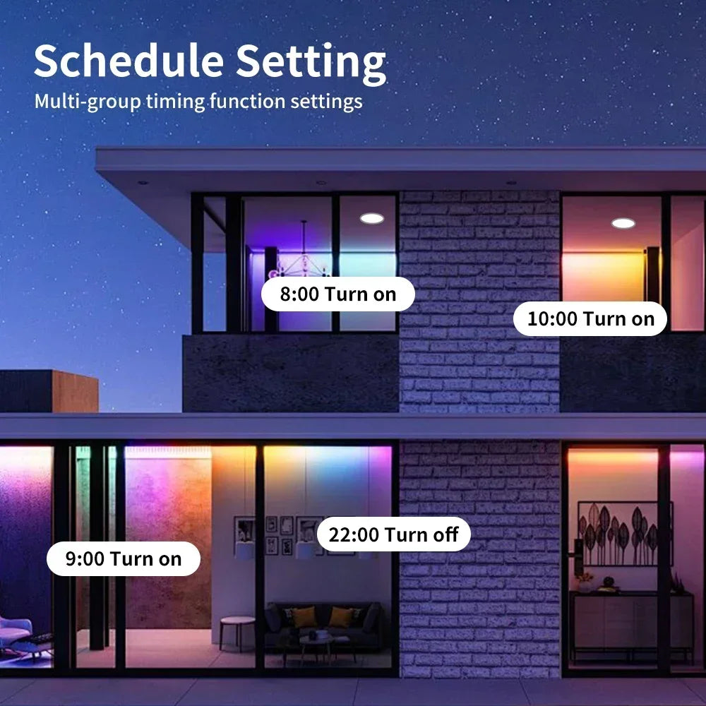 Spot LED intelligent 16 millions couleurs RGB CW compatible Alexa Google